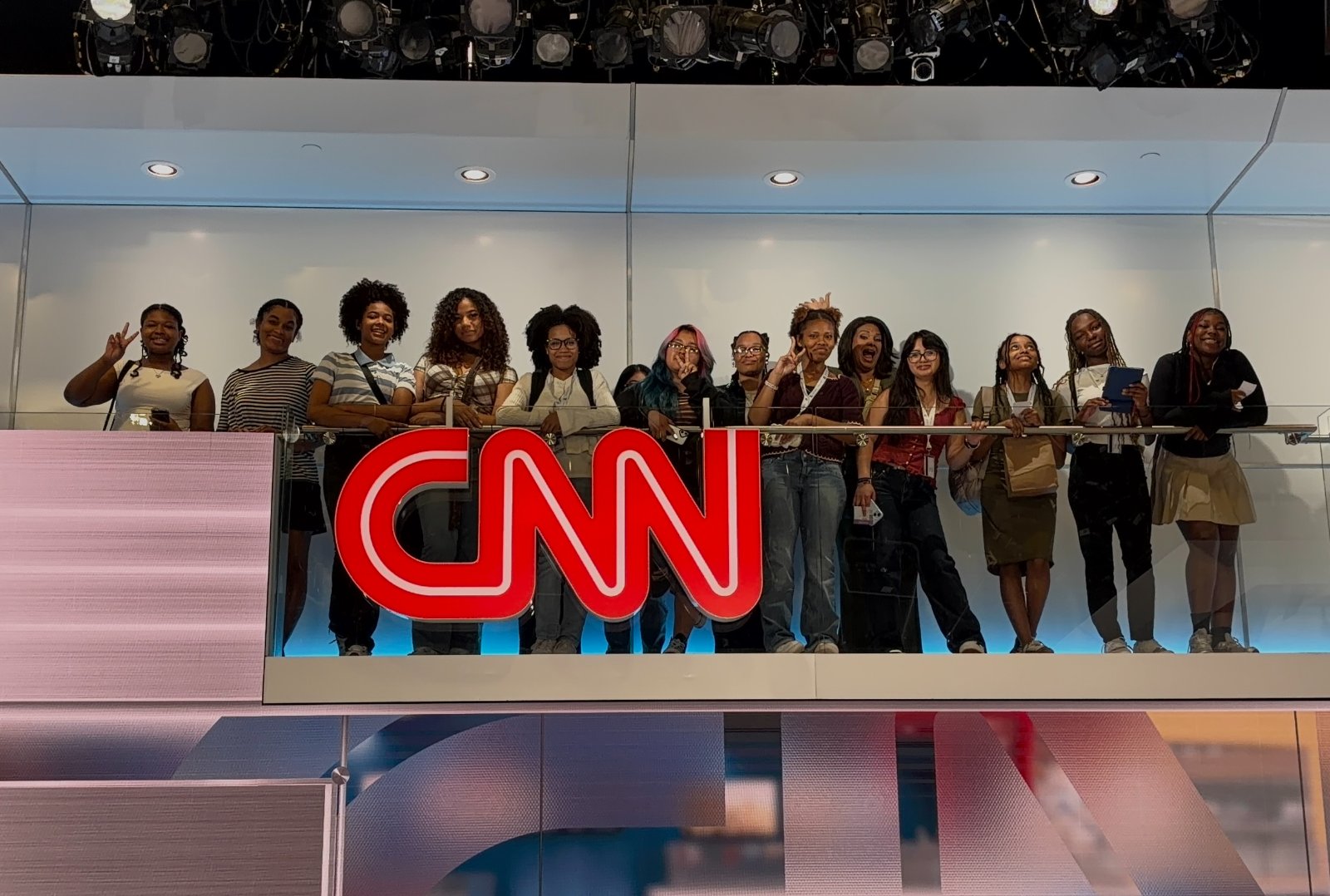 Her Climb scholars at CNN